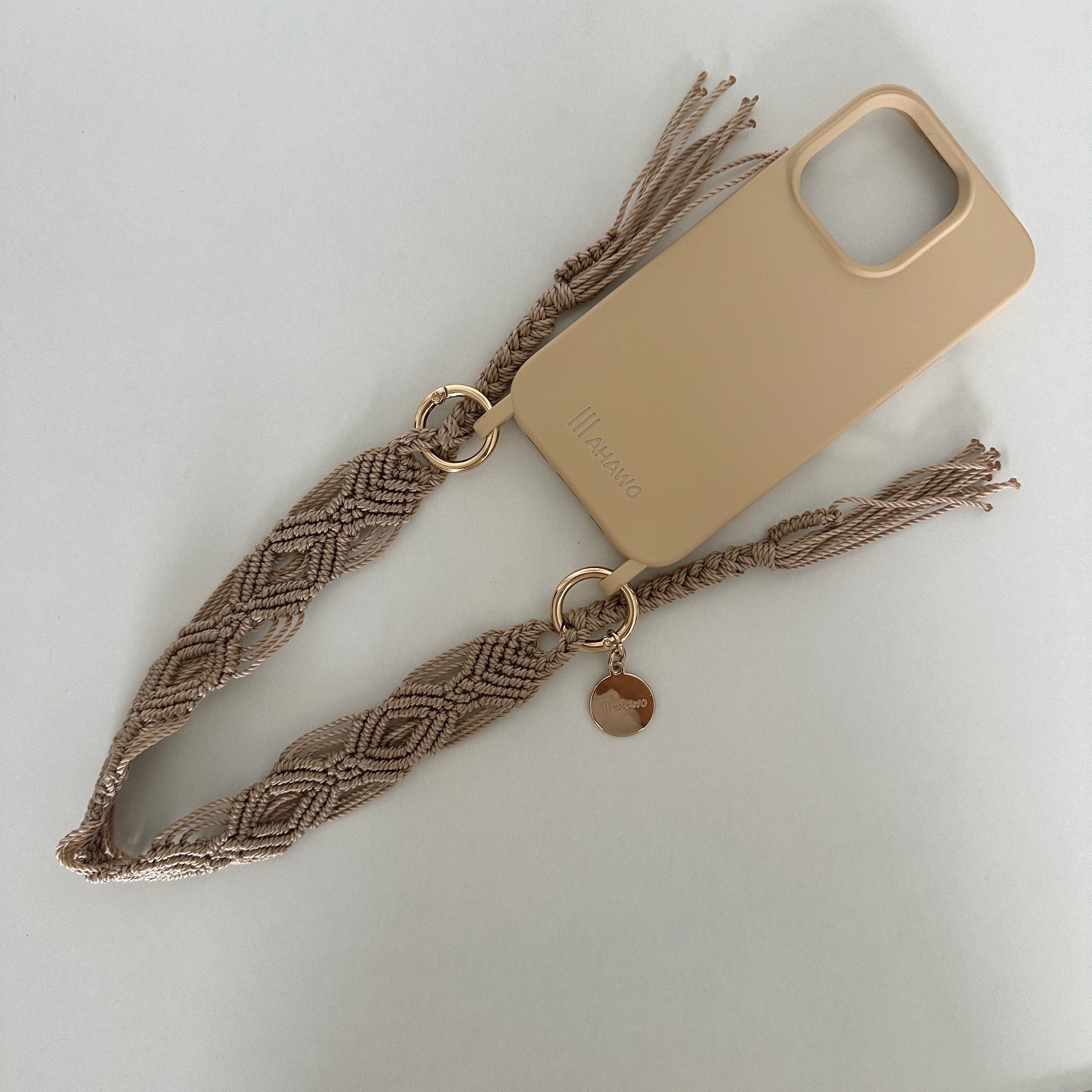 Short Phone Strap "Nude Allure"