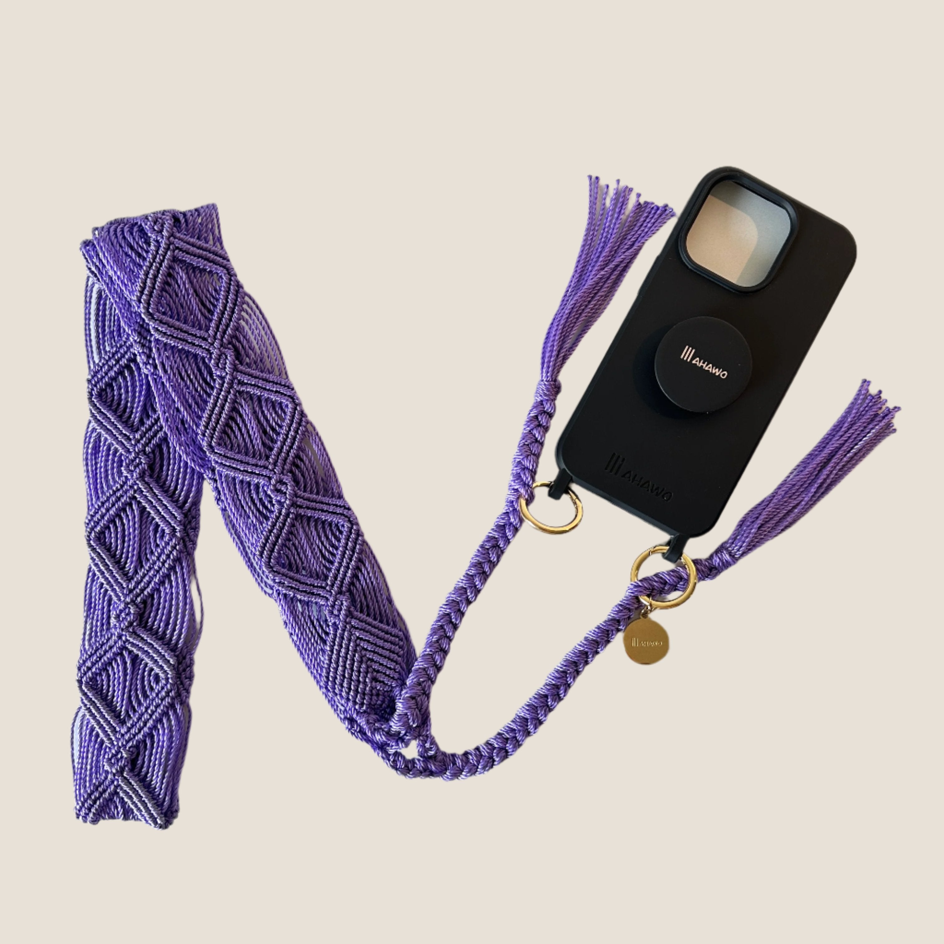 Purple Rain Phone Strap