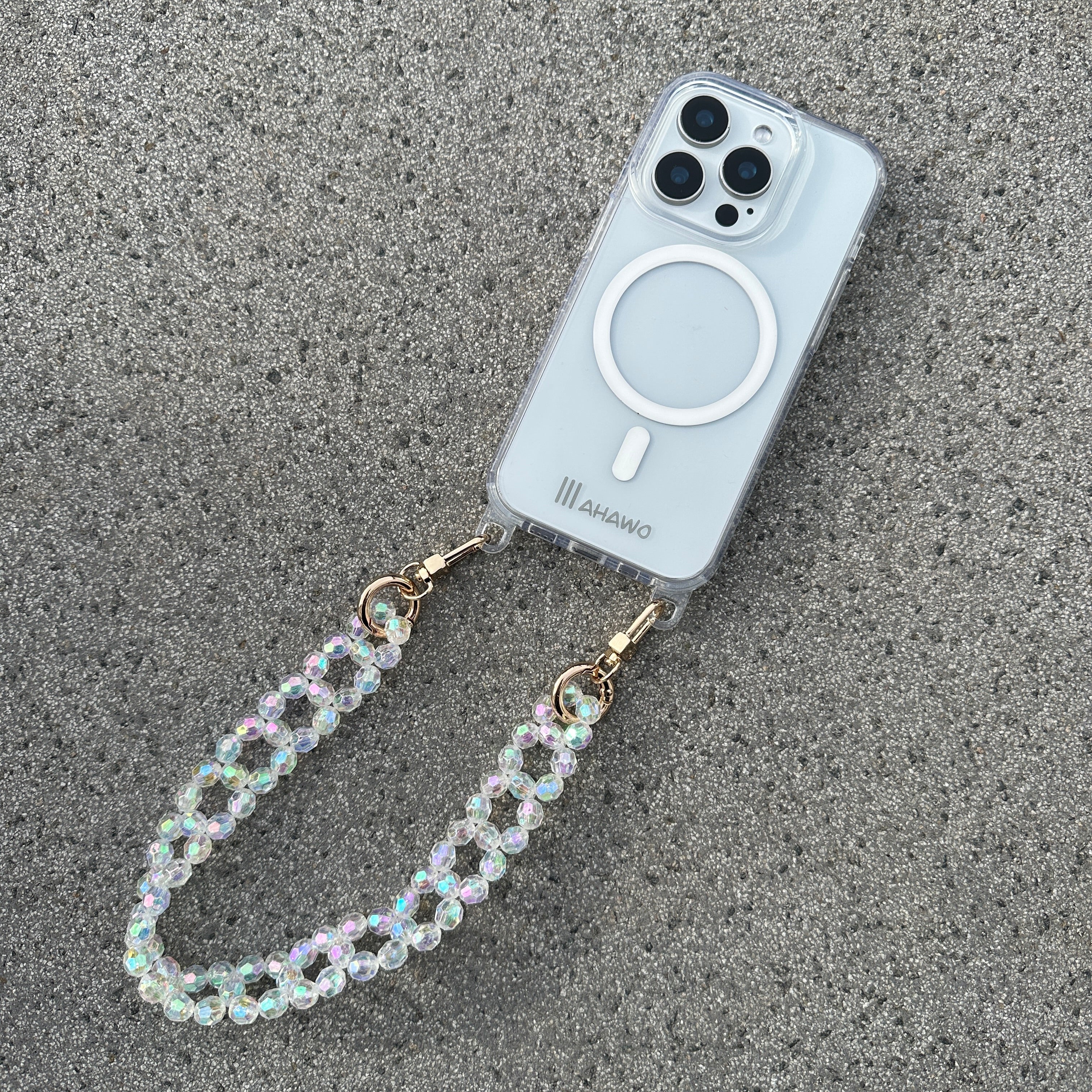 Phone Case Clear MagSafe & Removable Eyelets