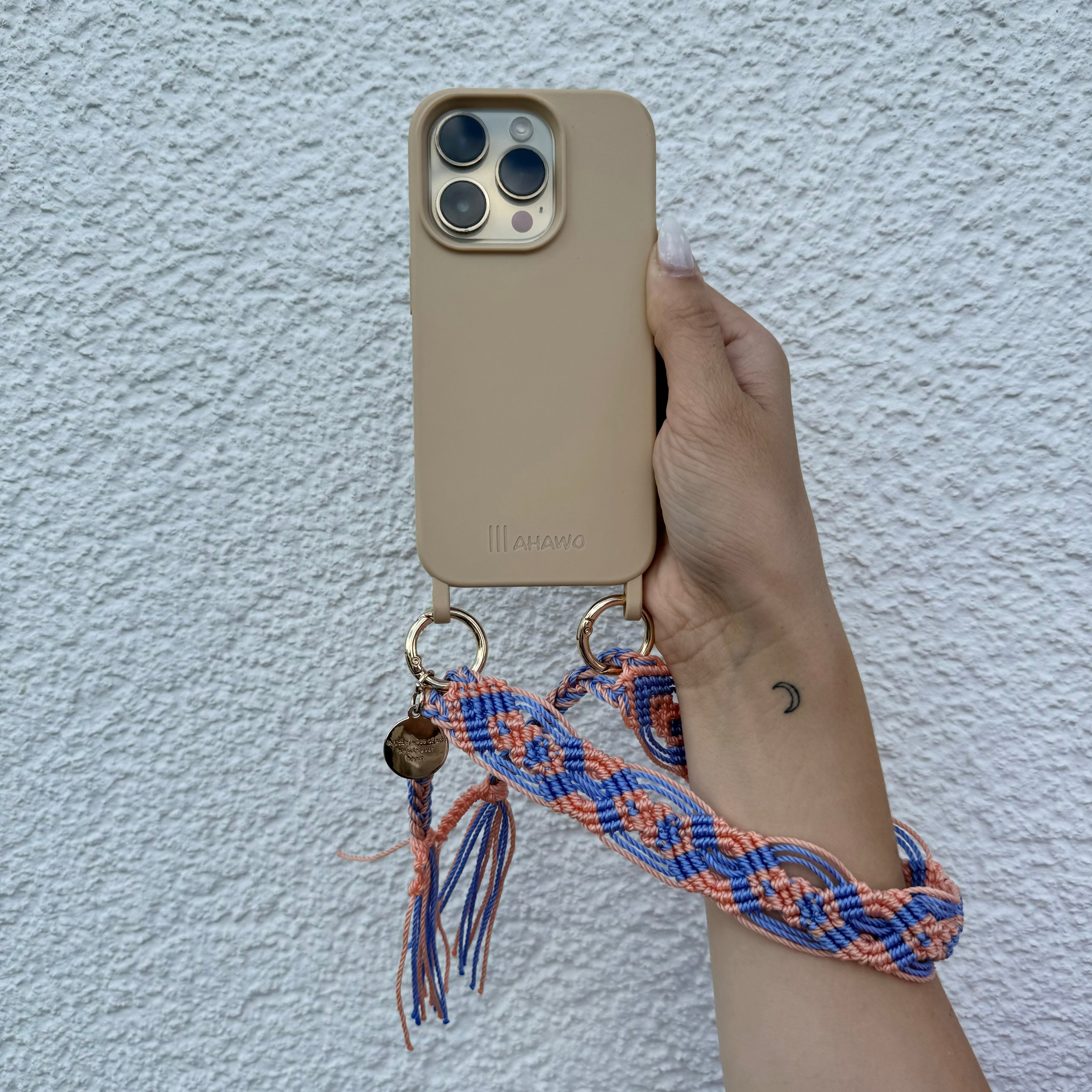 Short Phone Strap "Coral Reef"