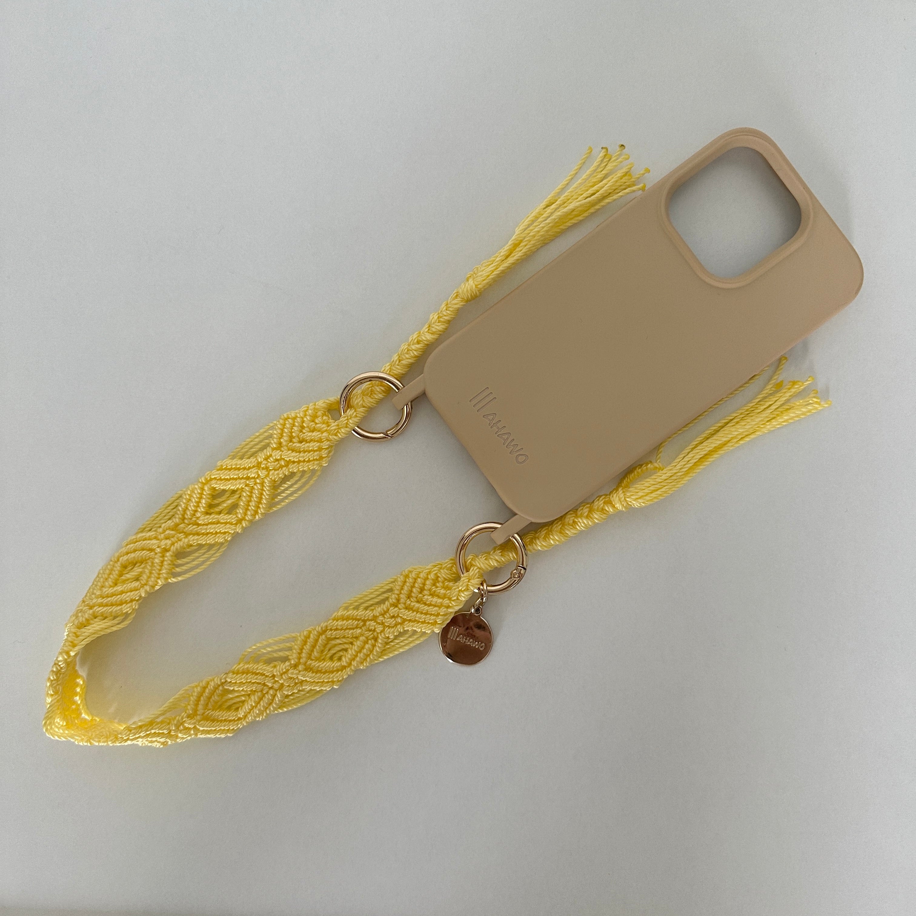 Short Phone Strap "Banana Bliss"