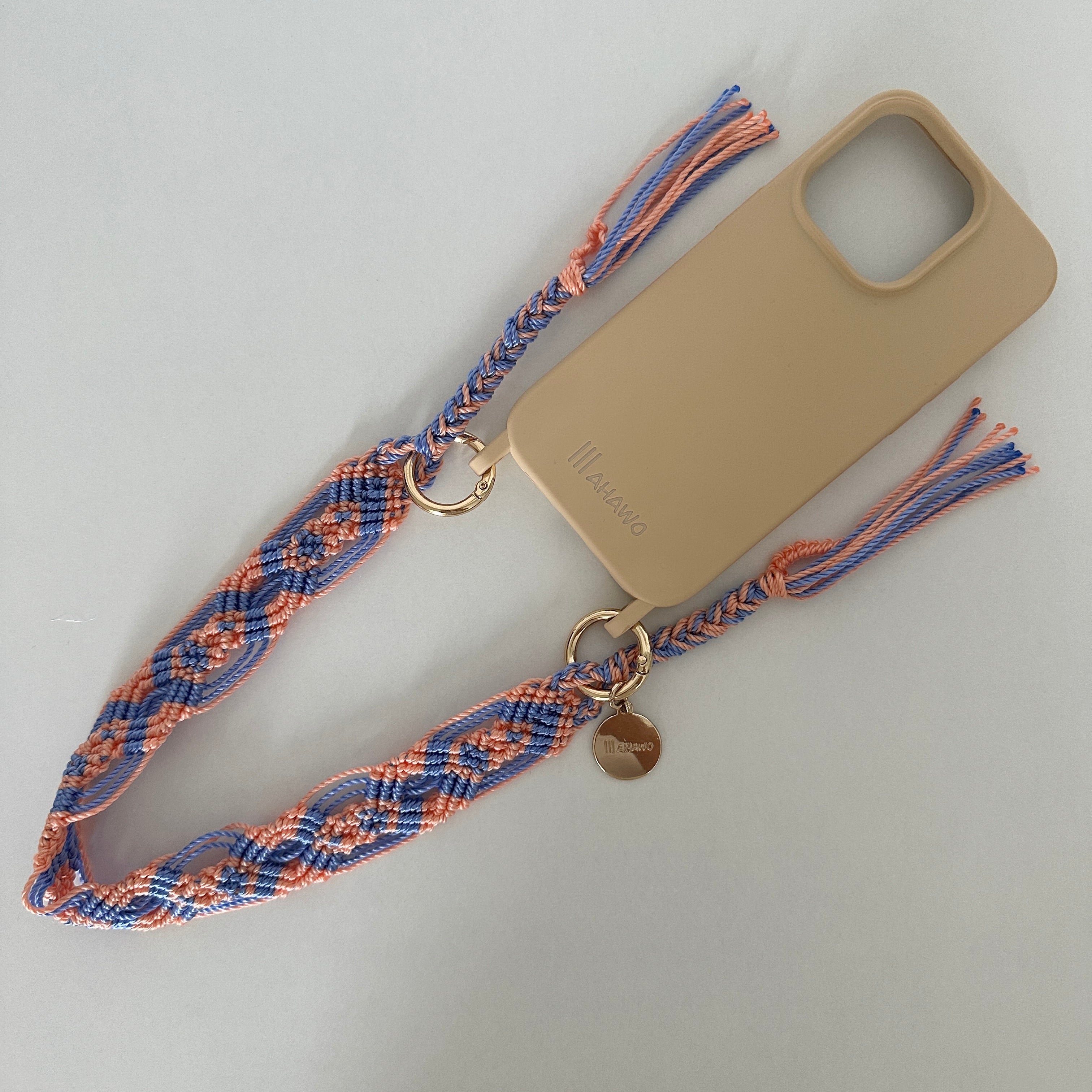 Short Phone Strap "Coral Reef"