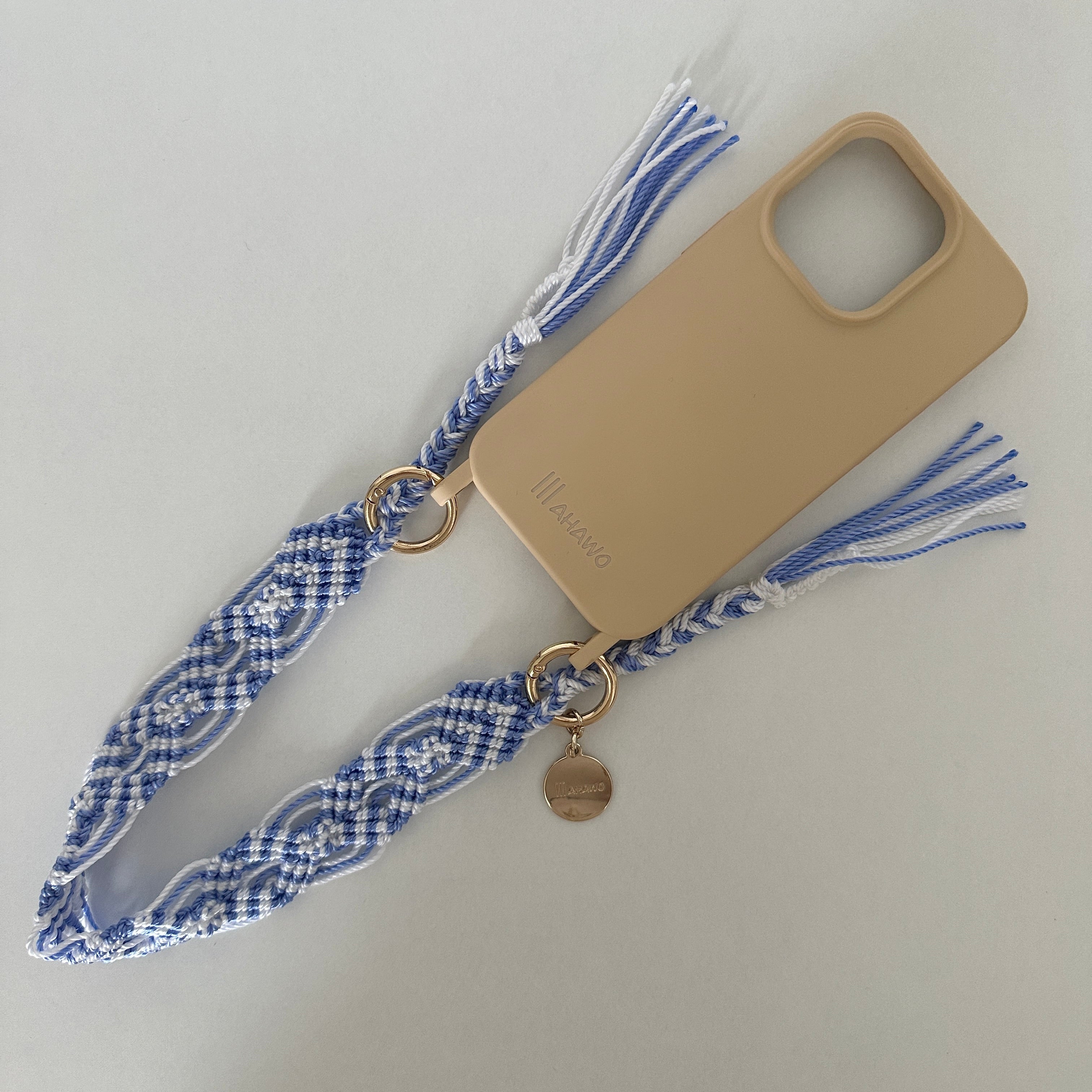 Short Phone Strap "Clear Sky"