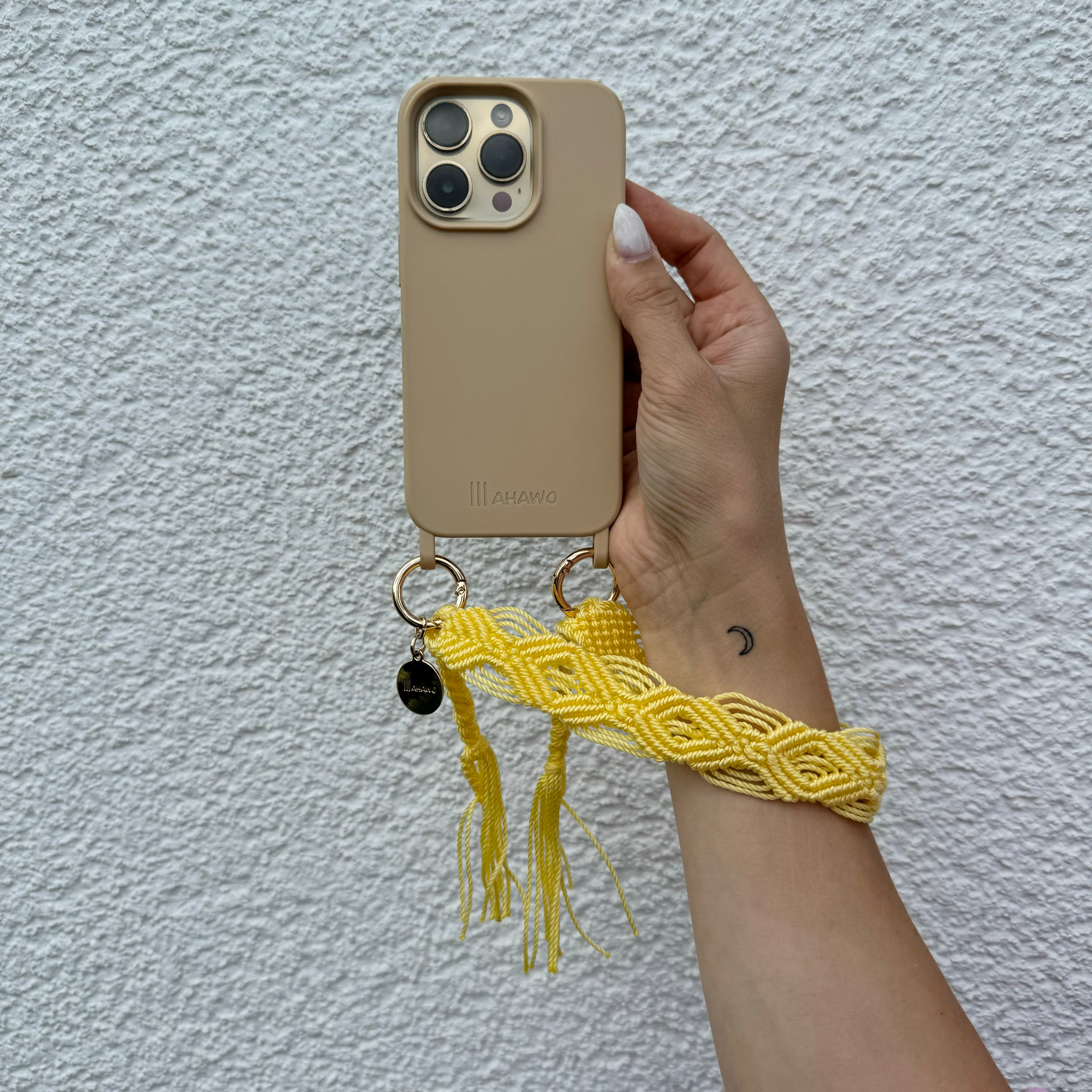 Short Phone Strap "Banana Bliss"