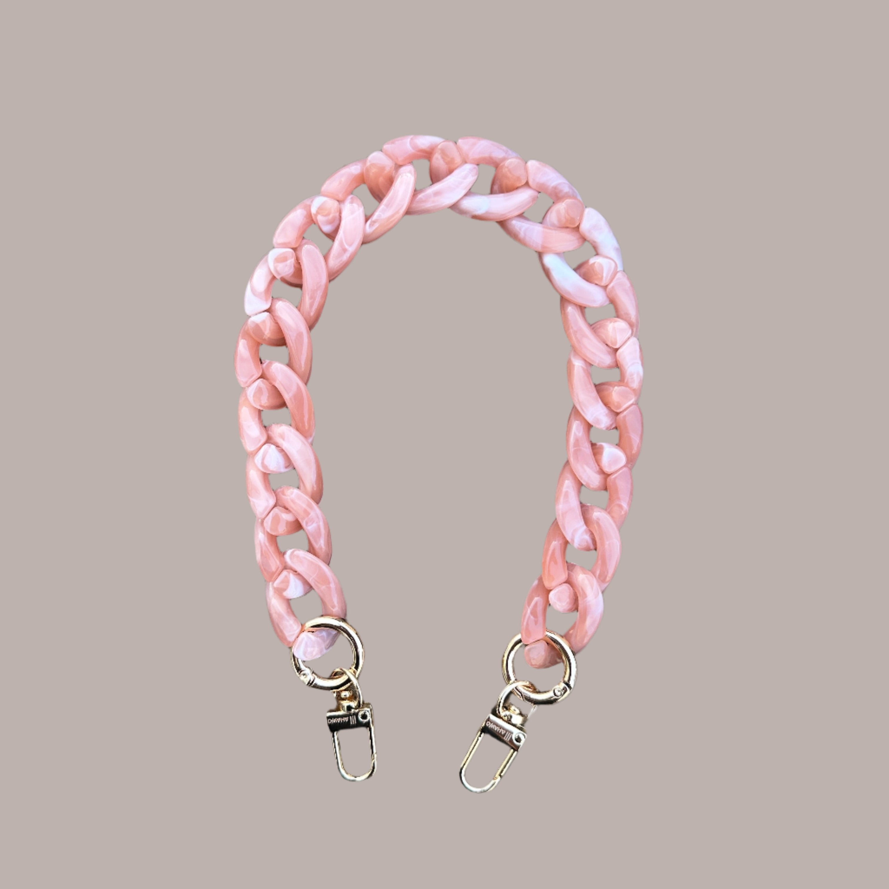 Short Chain Strap Rose