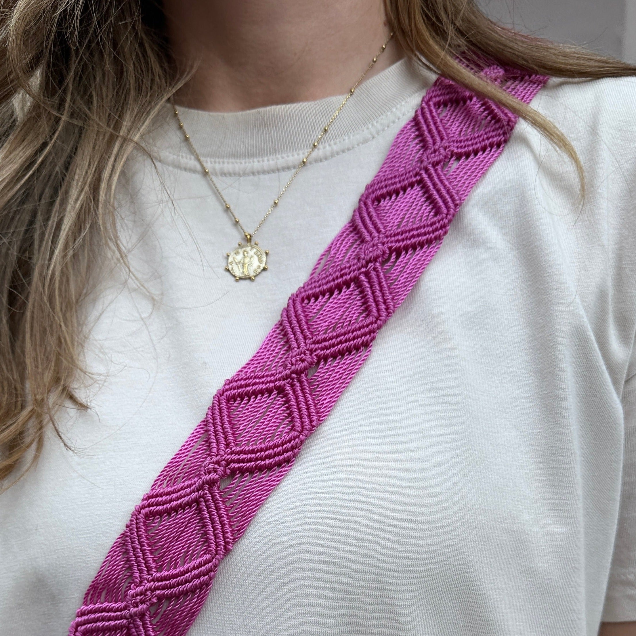 Bright Magenta Phone Strap