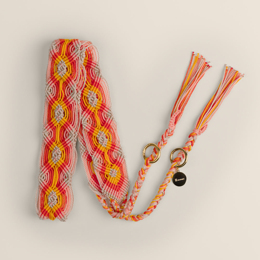 Orange Beauty Phone Strap