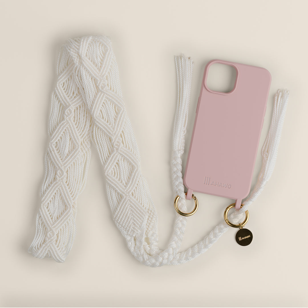 Ivory Love Phone Strap