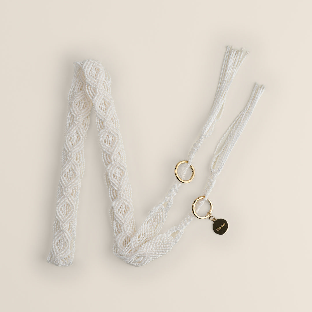 Ivory Love Slim Phone Strap