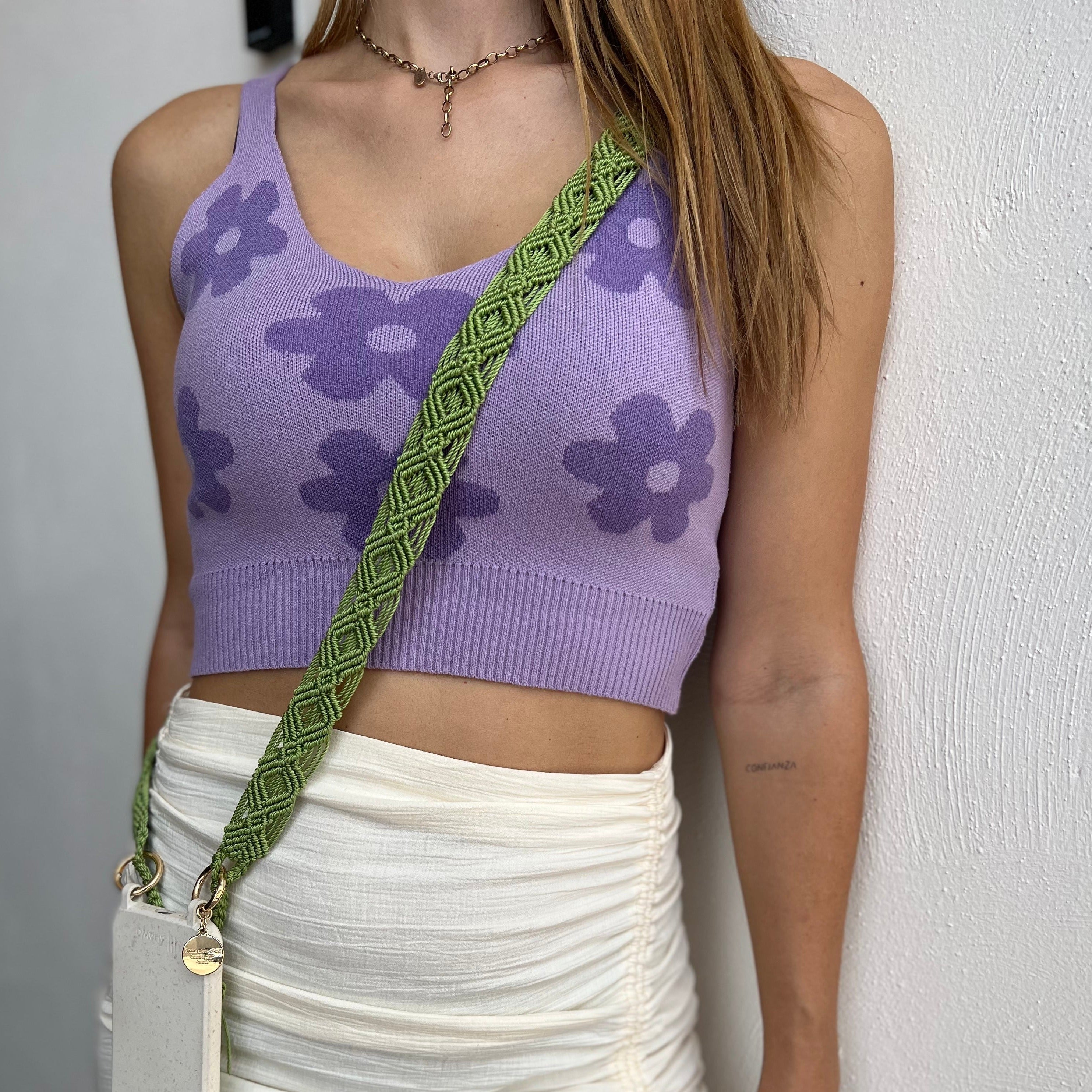 Green Bean Slim Phone Strap